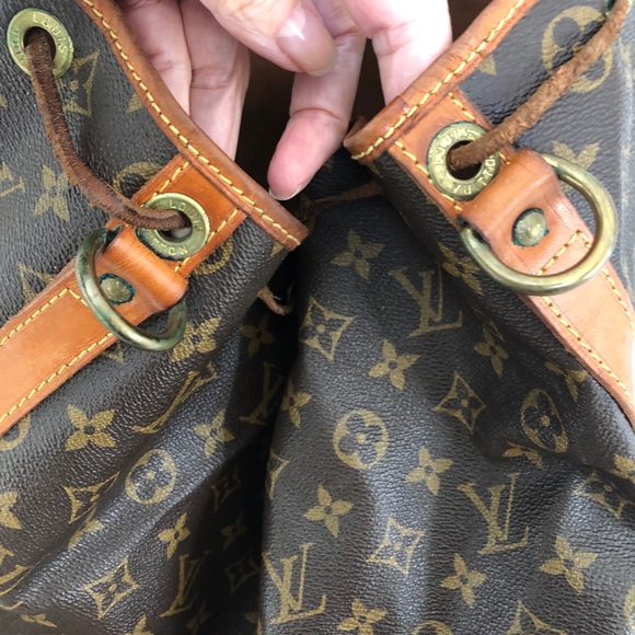 LOUIS VUITTON Noe vintage large bucket bag - Picture 9 of 12